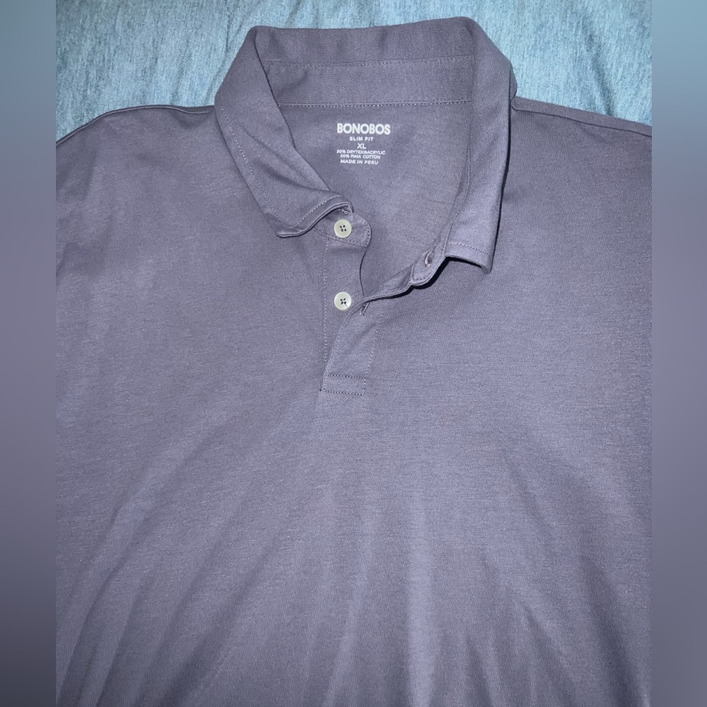Bonobos Purple Polo